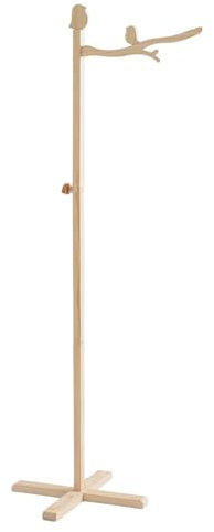 Milageto Soporte Móvil para Suelo, Brazo Móvil de Madera para Cuna para Niños, Niñas Y Niños