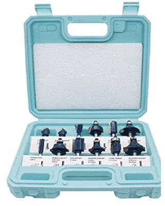 12 Pz/15Pcs Router Bit Set Strumenti e Accessori Lavorazione Del Legno Gambo 1/4 Pollice Per La Lavorazione Del Legno Chipboard Router Bit Set 1/4 Pollice Shank Router Bit Set Pollice Shank