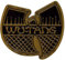 Rock Off officially licensed products Wu-Tang Clan Black & Gold Logo Pin Badge One Size