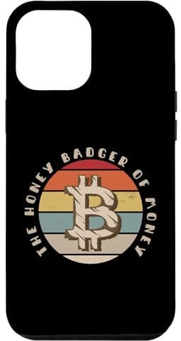 Hülle für iPhone 12 Pro Max Der Honigdachs des Geldes — Lustiger Bitcoin-Krypto-Gläubiger