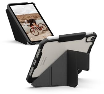 URBAN ARMOR GEAR UAG - Custodia protettiva progettata per iPad mini A17 Pro (7a generazione, 2024) A2993 A2995 A2996 8,3 Essential Armor, supporto regolabile multi-angolo con supporto protettivo w