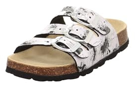 Superfit Weiblich FUSSBETTPANTOFFEL WEISS 0030