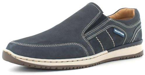 Valleverde Mocassini Uomo 17940 Comoscio Blu o Avana