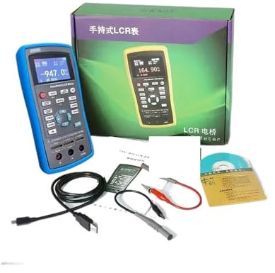 LCR Digital Bridge Meter ET43 USB Handheld Hochpräzise Kapazität Induktivität Widerstand Test Digitalanzeige Präzise Frequenz(ET433)