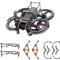 for DJI Avata 2 Carbon Fiber Armored, Anti-Collision Protective Cover Protection Bar Aluminum Alloy Camera Lens Protector Gimbal Bumper for DJI Avata 2 Drone Accessories