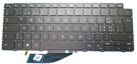 Laptop Keyboard For DELL XPS 13 7390 9310 2-in-1 0PGXTM PGXTM NSK-ET0BC 00 PK132C91A20 Swiss SW Black With Backlit New
