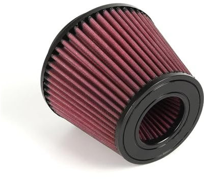 Filtro aria ad flusso, sistema di pulizia in spugna, morsetto universale, 63/70/76/102/115 mm, filtro di aspirazione aria fredda for auto, cono a rete(63mm)