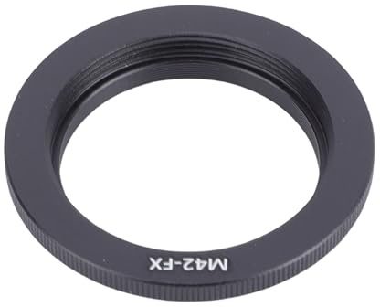 GOWENIC M42-Objektiv-Adapterring, Schlanker Mount-Adapter aus Aluminiumlegierung für Spiegellose Fuji FX-Kamera