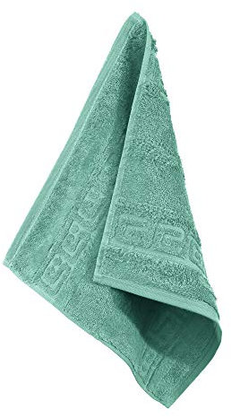 Cawö Seiftuch 1001 Noblesse Walk-Frottier grün Größe 30x30 cm