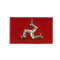 Flagge der Isle of Man Triskele Flag Flagge Patch Aufnäher Aufbügler K-14