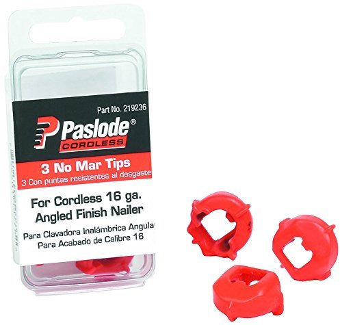 Paslode 219236 16-Gauge Angled Finish Nailer No-Mar Tips by Paslode