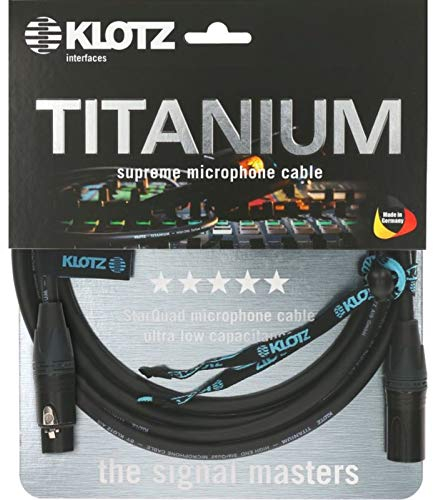 Klotz TI-M1000 Titan Mikrofonkabel 10m Neutrik