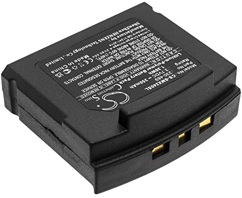CS-SMX240SL Batterie 350mAh Compatible avec [STEREOMAN] 0000/9128, 0001/9128, ISI V2, pour [Sonumaxx] 2.4 PR Receiver, 2.4 Range, pour [Unisar] DH900 TV Listening, pour [TechniSat] Stereo ISI 2, Ster
