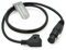 Uonecn Practilite 602 Câble d'alimentation XLR 4 broches femelle vers D-tap mâle pour appareil photo Sony F55 SXS