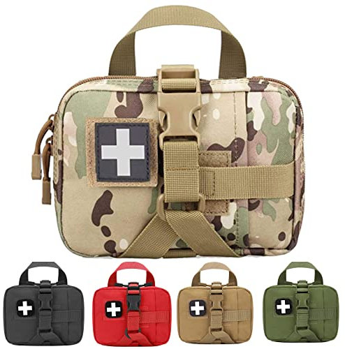Molle Medizinische Tasche zum Abreißen, taktisches Erste-Hilfe-Set, leer, Molle Ifak Tasche, Notfall-EMT-Beutel nur für Reisen, Outdoor, Wandern