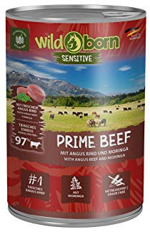 Wildborn Dog Dose Prime Beef 400g (Menge: 6 je Bestelleinheit)