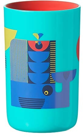 Tommee Tippee Easiflow 360, Lip Activated Trainer Cup with Handles, Spill-Proof, 12m+, Green, 1 Pack