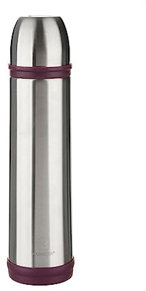 KASANOVA Thermos da 730 ml in acciaio viola Acqua,Tè e caffè,Tempo libero