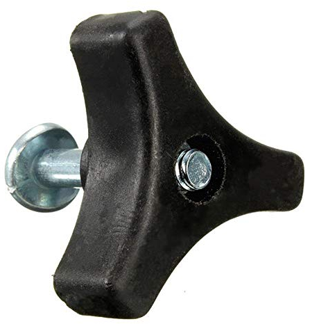 SMTHOME Universal Triangle Handlebar Knob Nut and Bolt Set for Many Lawn Mower Lawn Machine