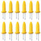 Hemoton 24 Pcs Porte-Maïs en Acier Inoxydable Maïs sur Les Brochettes D'épis Double Broche Titulaires De Maïs Doux pour Le Barbecue Cuisine À La Maison
