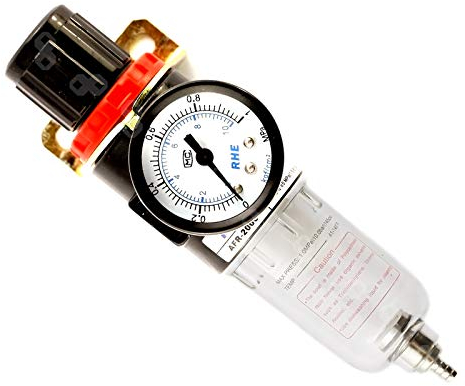 Be In Your Mind 1/4 Air Pressure AFR2000 Regulator Separator Trap Filter Airbrush Compressor Reducing Valve