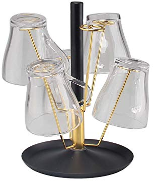 Ever Rich ® 6 Cup Mug Glass Holder Rack/Cups Drying Rack Stand