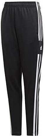 adidas Unisex Kinder Squadra 21 Training Pants, Black / White, 15-16 Years