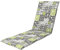 Doppler / Rollliege Living/Gartenliege Auflage/Rollliege/ca. 195 x 60 x 6 cm/Blumen Kariert