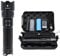 Diamond Light ® Taschenlampe LED Neuheit 2023, FULL SET, 10000 Lumen, XHP 70LED, 5 Modis, Wasserdicht IPX4, 26650 Akku, Batterien, Ladegerät und eine Outdoor Tasche!