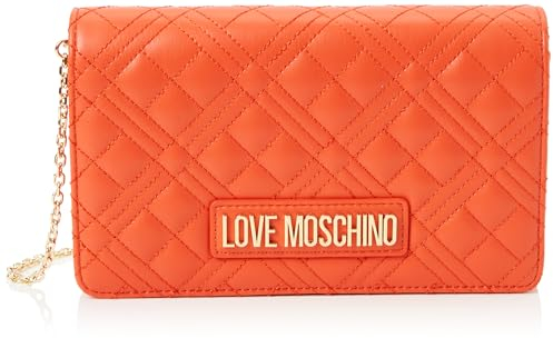 Love Moschino Jc4079pp1i, Borsa a spalla Donna, Arancione, Taglia unica