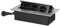 Miratic Enchufe Multiple Enchufe Escritorio Enchufe Empotrable Enchufe Moderno con Borde Plano y Cable de 1.5m Para Instalación Schuko Max. Carga [W]: 3680 (Plata)