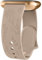 Vancle Armband für Fitbit Versa 2, Damen Herren, Silikon Armbänder Floral Gravierte Uhrenarmband Sport Ersatzarmband, Milchtee Farbe