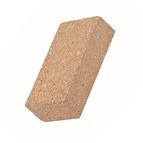 Mr. Gadget's Solutions Abrasive Cork Decorating Hand Sanding Block Fit for The Job 110mm x 60mm x 30mm-Non Slip