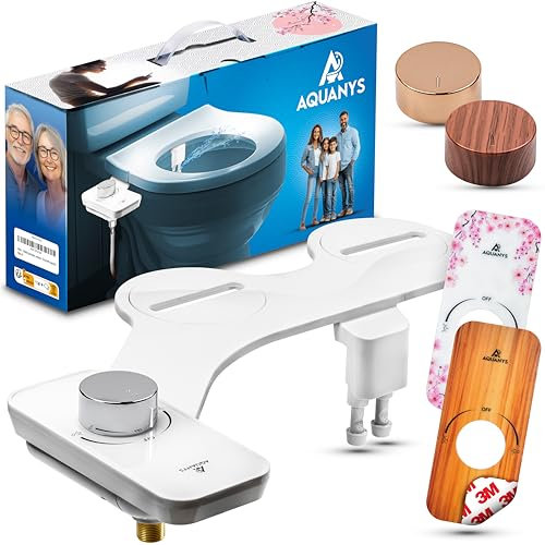 Toilette Japonaise - Kit Complet WC Installation Facile - Marque Française - Personnalisable - Bidet Japonais Compact - Hygiénique, Ecologique, Economique - Douchette Moderne (Pack Confort +)