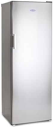 Iceking RL340ES 331Ltr Auto Defrost Tall Larder Fridge, Silver