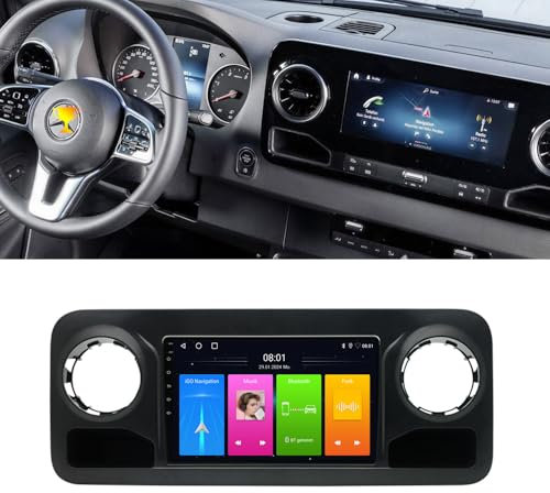Auto Radio GPS Navi Navigation Carplay/Android Navigation Autoradio 10 Zoll Bildschirm,Für Mercedes-Benz Sprinter 3,5-T 3-T 4-T 5-T Kasten Tourer B907 B909 B910 211 311 314 315 316 411 414 511