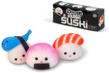 Tobar Scrunchems Sushi Squish Ball - Stressabbau Squeeze Ball Spielzeug