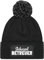 Prozente Momente Skihaserl Betreuer - Beanie mit Bommel | Strickmütze | Wollmütze | Beanie mit Druck | lustige Sprüche | Apres-Ski | Winter | Schwarz