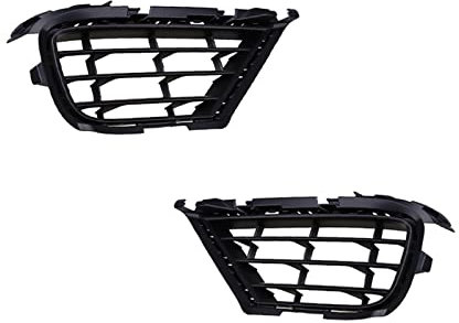 DZSQOMHGD Sport Kühlergrill Auto Frontstoßstange Seite Racing Grills Grillabdeckung Für VW Für Touareg 2015-2017 Auto-Außenteile Nieren Kühlergrill