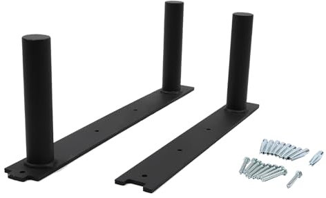 Weight Plate Storage Rack, Wall Mounted Holder, Bumper for Home Gym for 1.89 for placing weight plates with holes larger than 1.89 inches