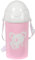 Safta Preescolar Koala Trinkflasche mit automatischem Öffnen, mit Strohhalm, Wasserflasche, BPA-frei, mit Umhängetasche, bequem und leicht, 500 ml, 7,3 x 19,5 cm, Rosa, M, Casual