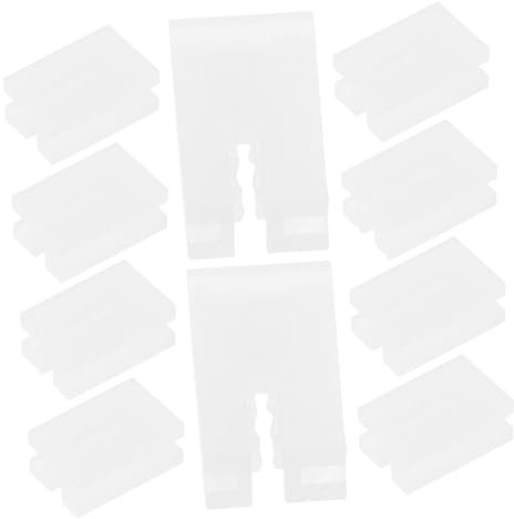 CHILDWEET 10pcs Plastic Radiator Bracket Protective Sleeve Anti Vibration Inserts Radiator Bracket Accessories Reusable Covers for Home Heating