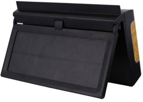 BUGUUYO Ventilateur De Voiture Panneau Solaire Batterie 4000 Mah Charge Refroidisseur Dair Portable Pour Voiture