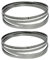 2 pezzi Lama for sega a nastro 2240mm Legno Lame for sega a nastro SK5 2240 13 0,5mm 6T TPI for Makita Lb1200f Scheppach HBS 300 Taglio Lavorazione del legno