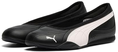 PUMA Damen Catch Soleil Ballerinas 35.5, Black Jasmine Flower Pink