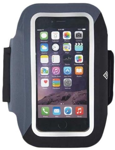 Ronhill Running, Phone Armband, All Black, M/L