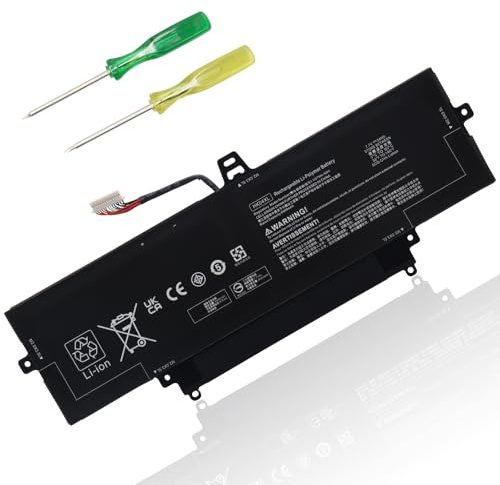 HK04XL HK04054XL-PL Laptop Battery for HP EliteBook x360 1030 G7 G8, EliteBook x360 1040 G7 G8 2-in-1 Convertible Notebook PC Series L82391-007 L82391-005 L82391-006 L79376 54Wh 6669mAh