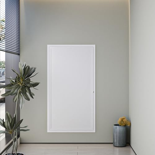Blazea Revisionsklappe Revisionsklappe, Revisionsklappe mit Griff, Abschließbare Aluminium-Revisionsklappe, Sanitär-Revisionsklappen(40x90cm)
