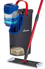 H2-pro Flat Mop Sistema lavapavimenti a piastra piatta | Separazione acqua pulita e sporca | Progettato per risparmiare acqua | Utilizzo a una mano | Design compatto | Pulizia con microfibra