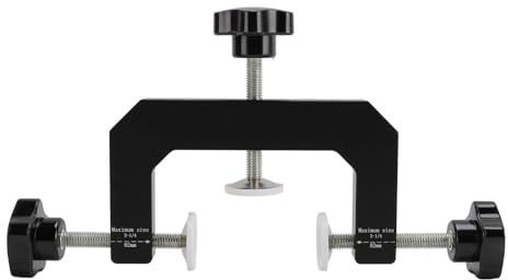 AKLOSIPY 3 Way Face Clamp - Aluminium Alloy Ergonomic Design for Woodworking & Cabinet Assembly